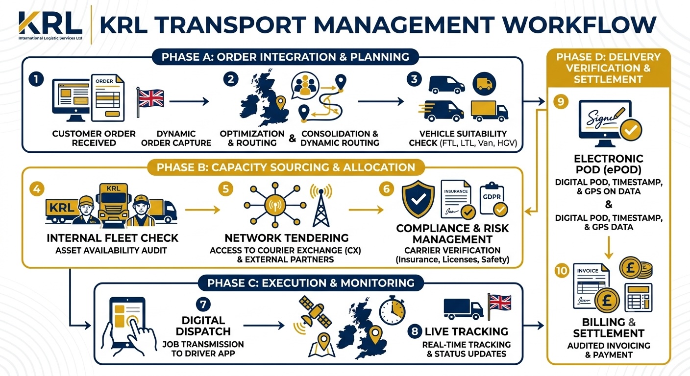 KRL Compliance Workflow Diagram